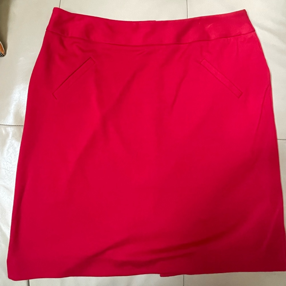 NWT Cato Woman Red Knit Skirt, plus Size 20W